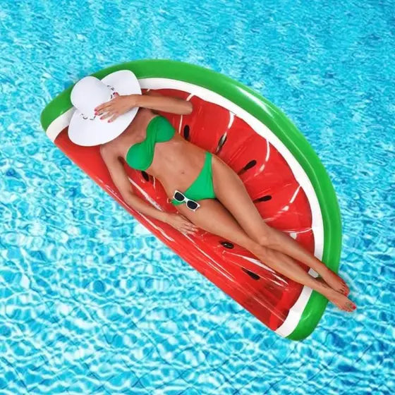 Rueda de sandía inflable