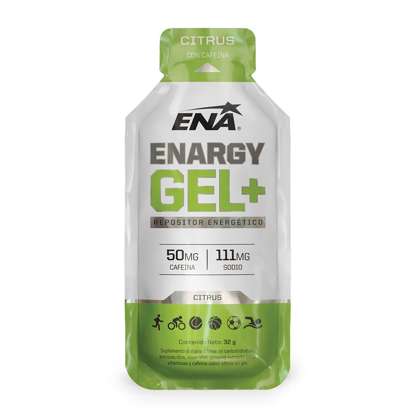 Enargy Gel+ Con Cafeína
