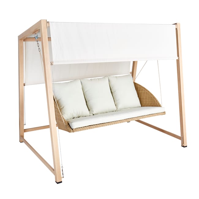 Swing de jardín Medena beige naterial