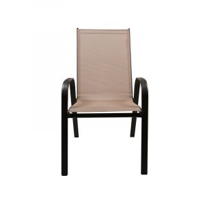 Silla texline beige 68x54x93 cm