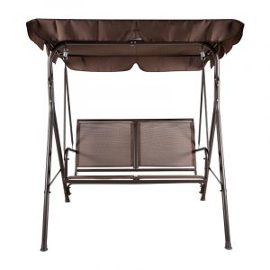 Banca mecedora 2 plaza 138x114x153 cm