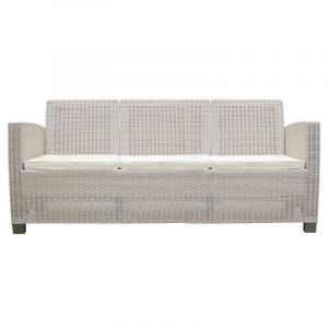 Sofá alamo 3 plazas beige Sanchia