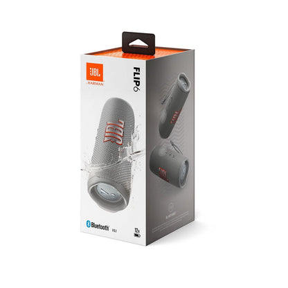 Parlante flip6 waterproof gris