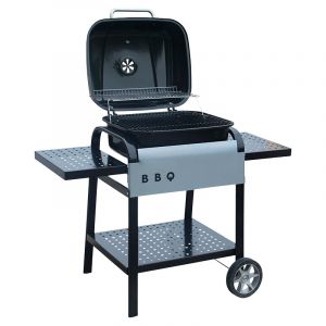 Parrilla de carbón 134 x 66 x 105 cm Basic Living