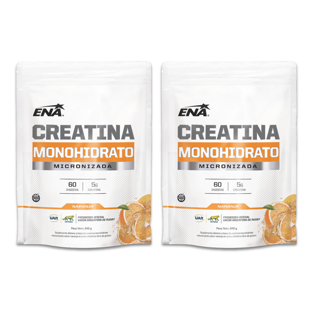 Pack Creatina Monohidrato 300 grs x 2 Unidades