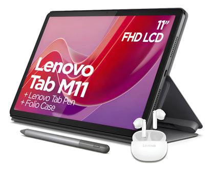 Tablet Lenovo Tab M11 4gb 128g Pen + Case + Auriculares E310 Color Gris Oscuro