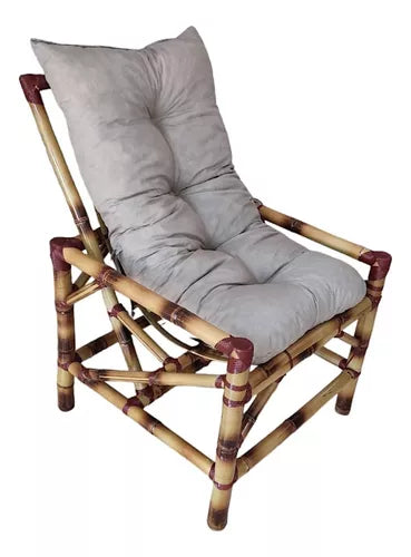 Kit 02 Sillas + Loveseat de Bambú Tratado Resistente