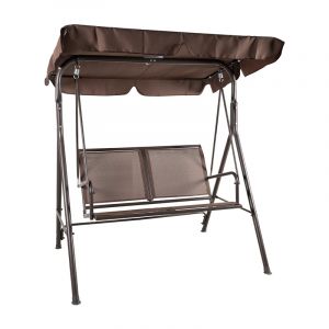 Banca mecedora 2 plaza 138x114x153 cm