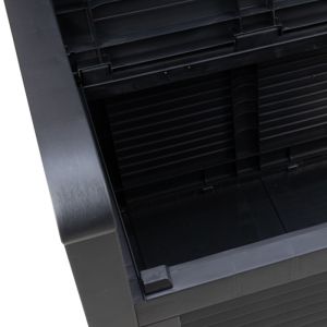 Banco plástico color café