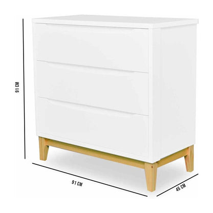 Gavetero Infantil 3 Cajones