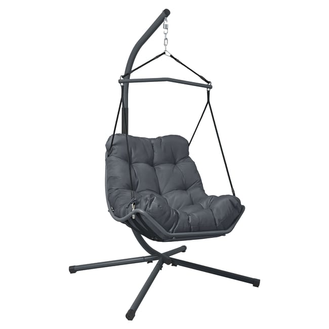 Silla colgante Cocoon Vibe II Anthracite Esti & ESTA