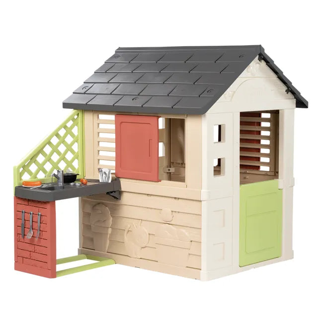 Una casa para niños con una vida smb de vida smoby