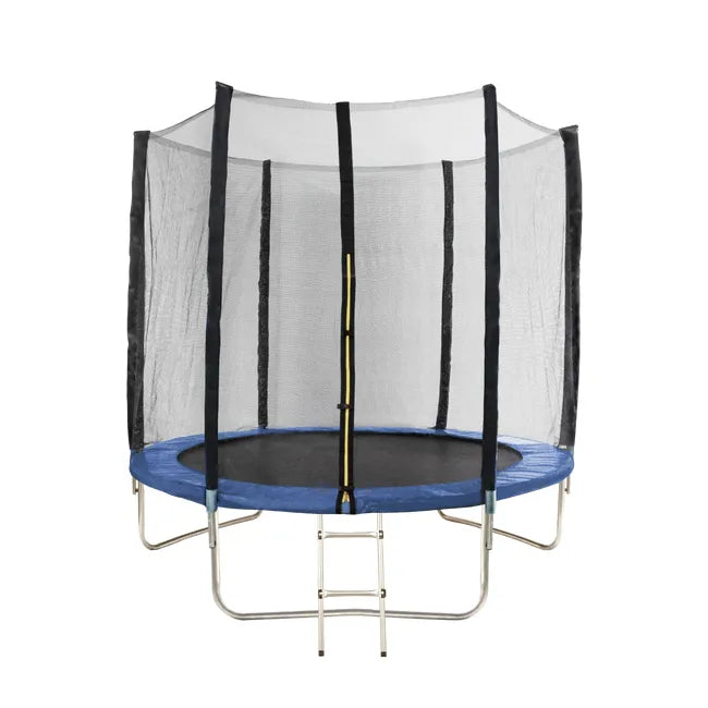 Trampolín con una malla protectora, promedio de 244 cm 8 pies